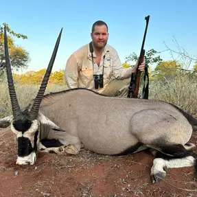 Oryxjagd Südafrika