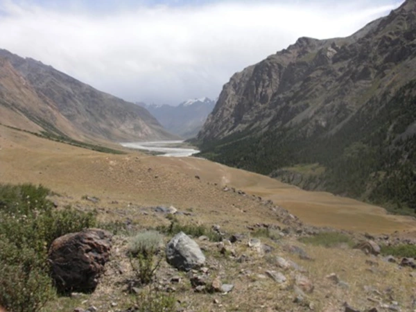 Gletscher Kirgisien