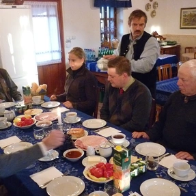 Frühstück im Jagdhaus, Ungarn