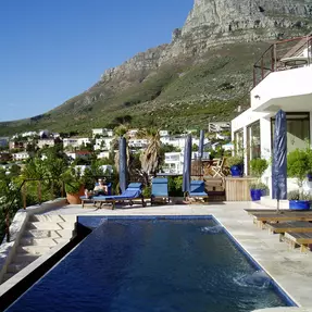 privater Pool, Camps Bay, Kapstadt