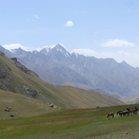 Tien Shan, Kirgisien